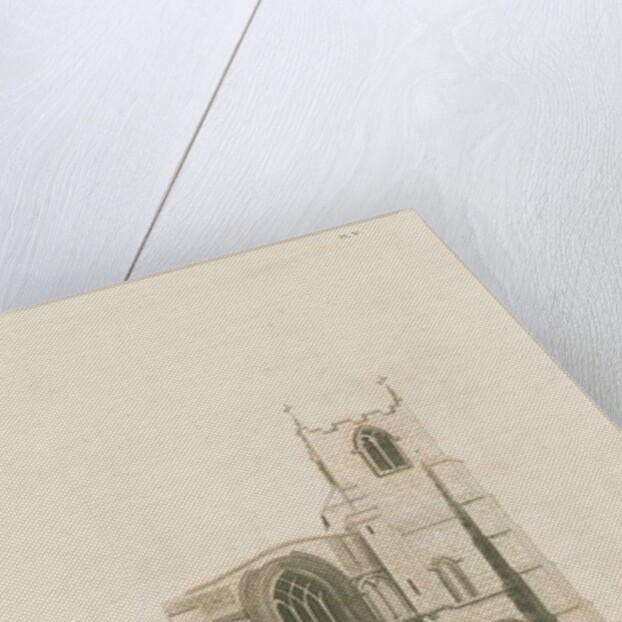 Tutbury Priory Church by Stebbing Shaw