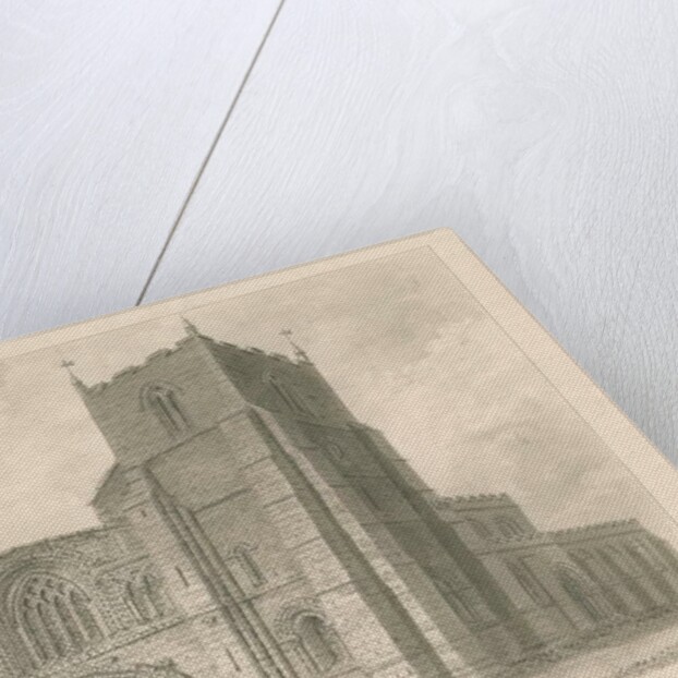 Tutbury Priory Church by John Buckler