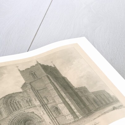 Tutbury Priory Church by John Buckler