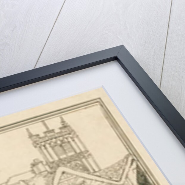 Wolverhampton - Market Place: etching by School English