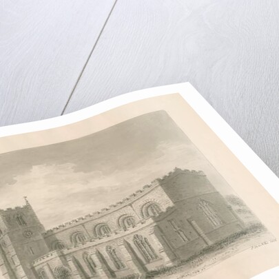 Tutbury Priory Church by John Buckler