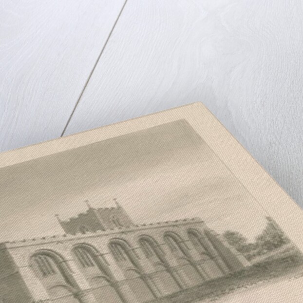 Tutbury Priory Church by John Buckler