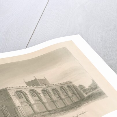 Tutbury Priory Church by John Buckler