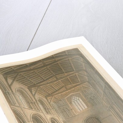 Interior of Tutbury Priory Church by John Buckler