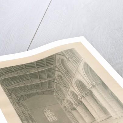 Interior of Tutbury Priory Church by John Buckler