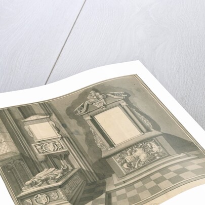 Wolverhampton - Tombs of Thomas Lane and John Lane in St. Peter's Church by Stebbing Shaw