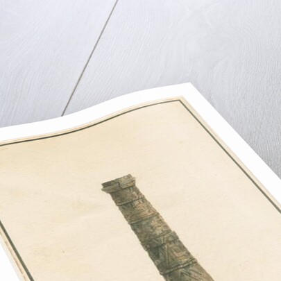 Wolverhampton - Saxon Pillar in St. Peter's Church-yard by School English