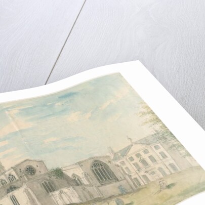 Uttoxeter Church [Old] by Stebbing Shaw