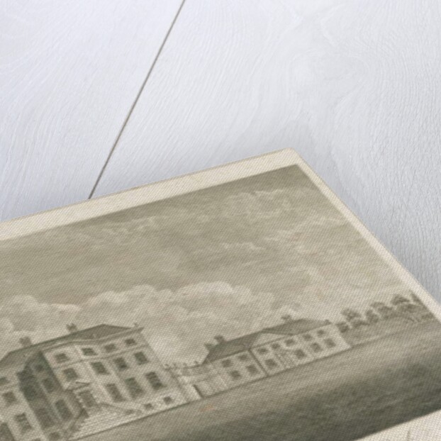 Teddesley Hall: engraving, nd [late 18th cent] by School English