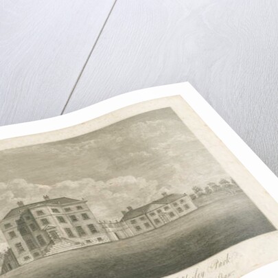 Teddesley Hall: engraving, nd [late 18th cent] by School English