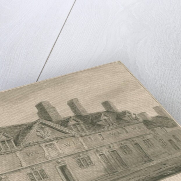 Uttoxeter Town - Almshouses by John Buckler