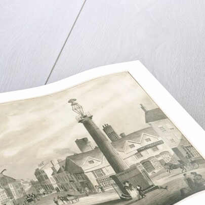 Wolverhampton - Market Place, nd [mid 19th cent] by Robert Noyes