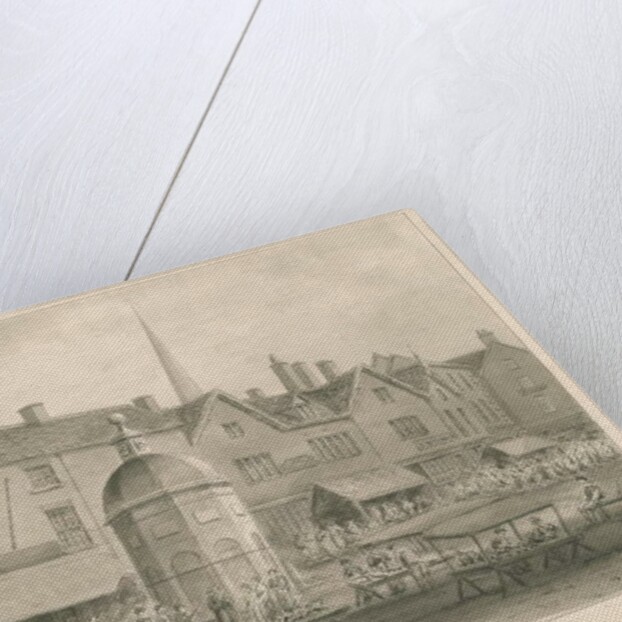 Uttoxeter Town - Market Place by John Buckler