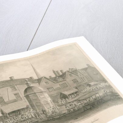 Uttoxeter Town - Market Place by John Buckler