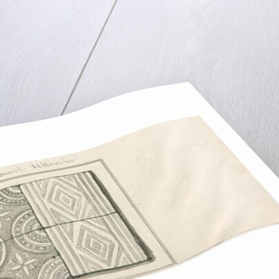 Uttoxeter Church - Coloured tiles found under floor of North Aisle by John Robert Fernyhough