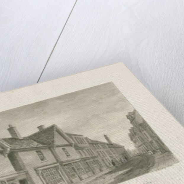 Wolverhampton - Ancient Houses in Lichfield Street by John Buckler