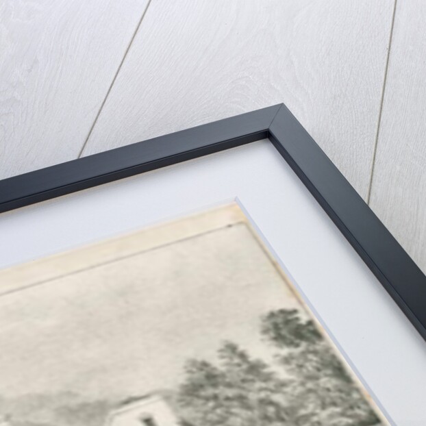 Uttoxeter - Doveridge Hall: lithograph, nd [c 1839] by School English