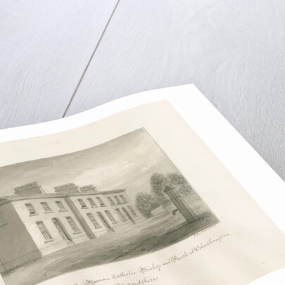 Wolverhampton - Residence of the Roman Catholic Bishop and Priests by John Buckler