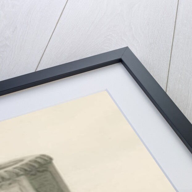 Font in Walsall Church ['Old'] by John Buckler