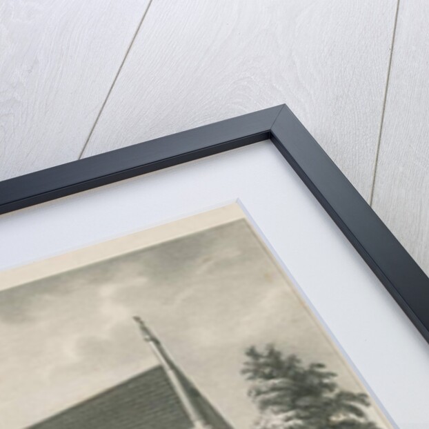 Walsall Wood Church: lithograph by School English