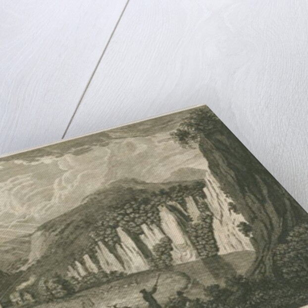 Wetton - Manifold Valley: etching, nd [19th cent] by School English