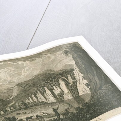 Wetton - Manifold Valley: etching, nd [19th cent] by School English