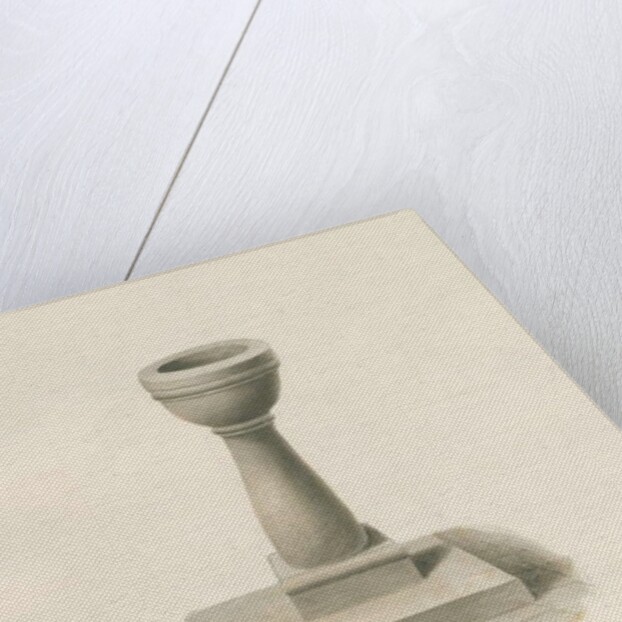 Font in Waterfall Church by John Buckler