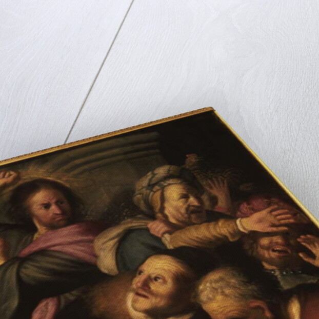 Christ Driving the Moneychangers from the Temple, 1626 by Rembrandt Harmensz. van Rijn