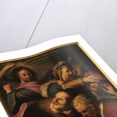 Christ Driving the Moneychangers from the Temple, 1626 by Rembrandt Harmensz. van Rijn