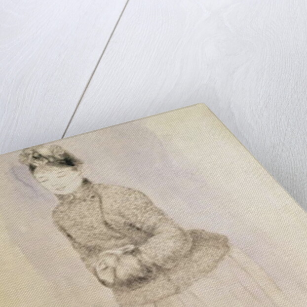 Woman with a Muff, 1883-84 by Pierre Auguste Renoir