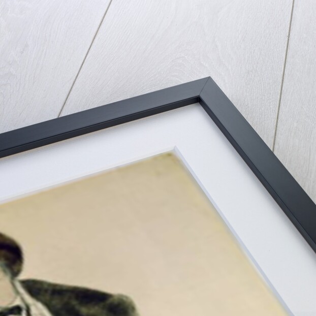 Portrait of the Opera Singer Feodor Ivanovich Chaliapin 1920-21 by Boris Mikhailovich Kustodiev