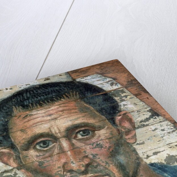 Fayum portrait of a man in a blue cloak, Trajanic, c.98-117 by Anonymous