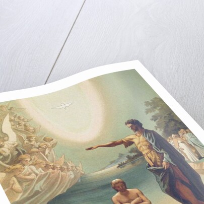 The Baptism of Christ, c.1860 by Grigori Grigorevich (after) Gagarin