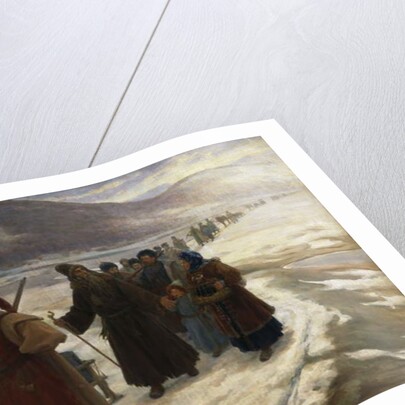 Avvakoum Road to Siberia by Sergei Dmitrievich Miloradovich