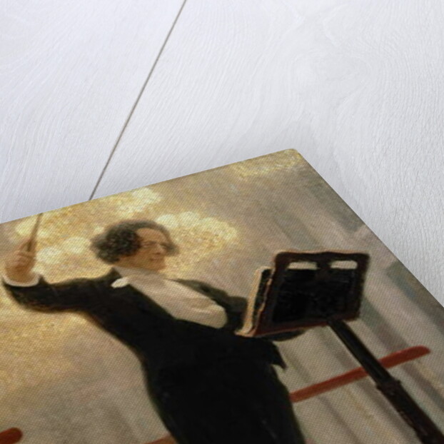 Portrait of the Russian Composer Anton Grigoryevich Rubinstein 1915 by Ilya Efimovich Repin