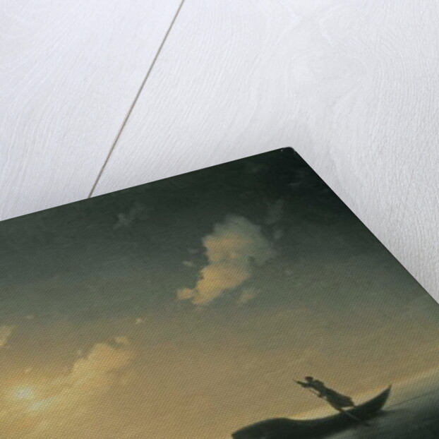 Gondolier at Sea by Night, 1843 by Ivan Konstantinovich Aivazovsky