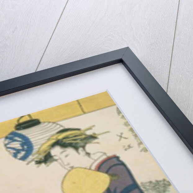 Women of the Gay Quarters, right hand panel of a diptych by Torii Kiyonaga