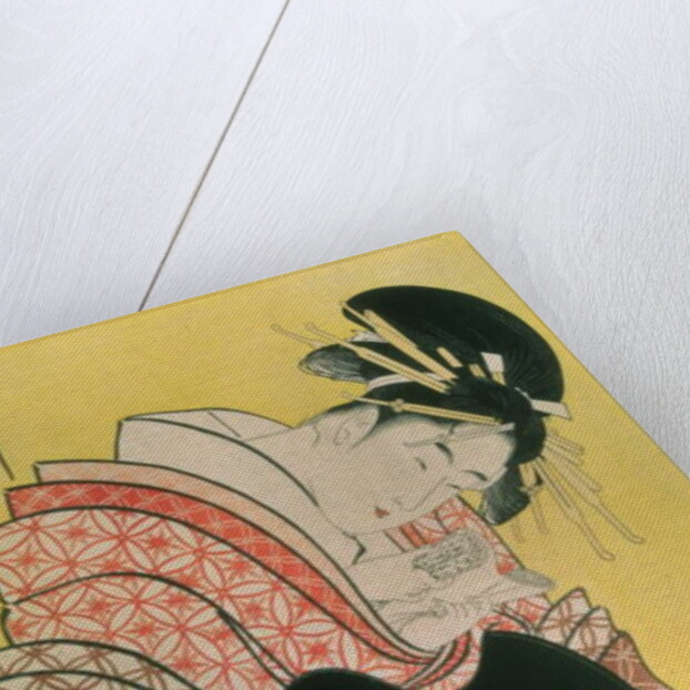 Takigawa from the Tea-House, Ogi by Kitagawa Utamaro