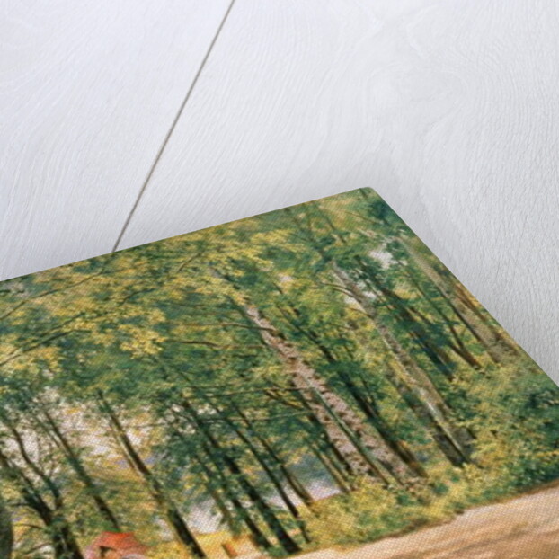 At the Summer Cottage, 1894 by Ivan Ivanovich Shishkin