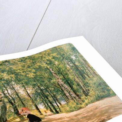 At the Summer Cottage, 1894 by Ivan Ivanovich Shishkin