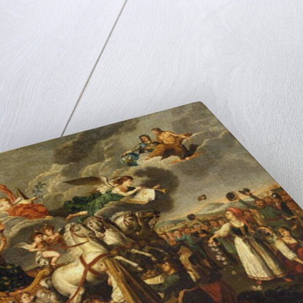 Catherine II Journeying Across Russia, 1787 by School Russian