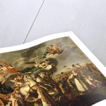 Catherine II Journeying Across Russia, 1787 by School Russian