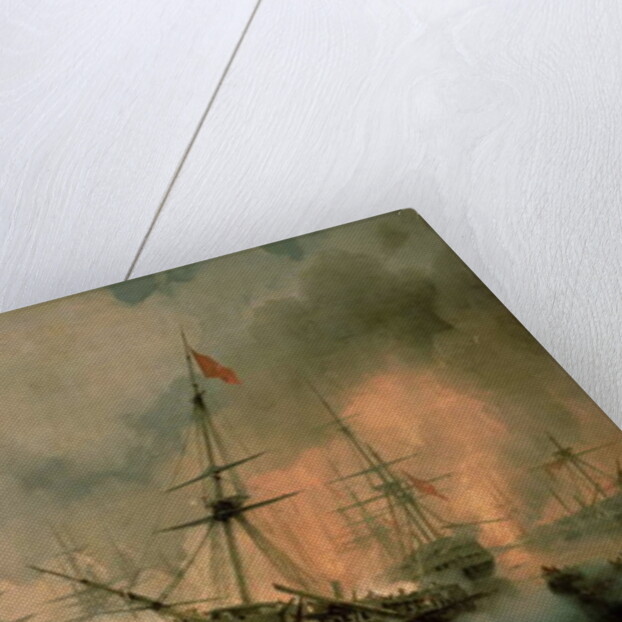 The Battle of Navarino, 20th October 1827, 1846 by Ivan Konstantinovich Aivazovsky