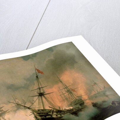 The Battle of Navarino, 20th October 1827, 1846 by Ivan Konstantinovich Aivazovsky