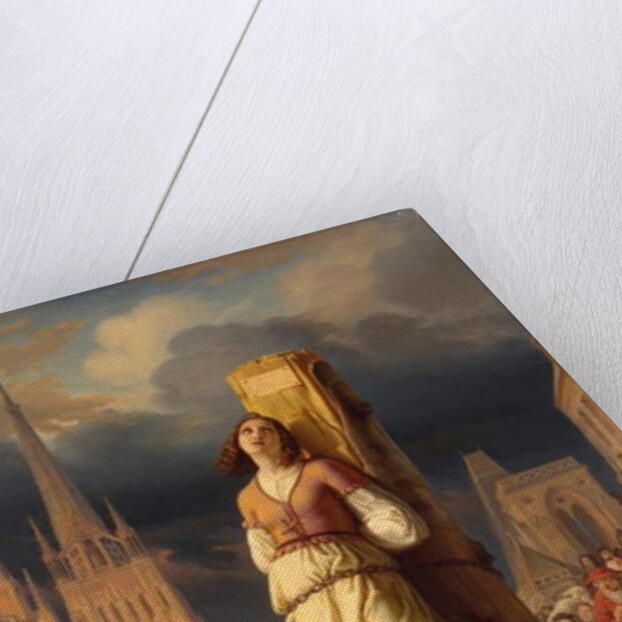 Joan of Arc's Death at the Stake, 1843 by Hermann Anton Stilke