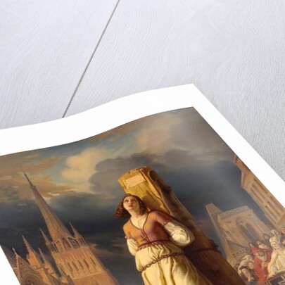 Joan of Arc's Death at the Stake, 1843 by Hermann Anton Stilke