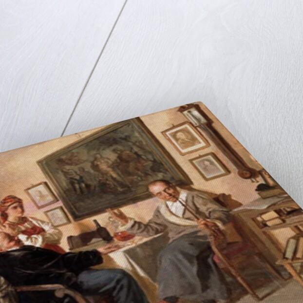 The Market. The Sale of Serfs, 1866 by Nikolai Vasilievich Nevrev