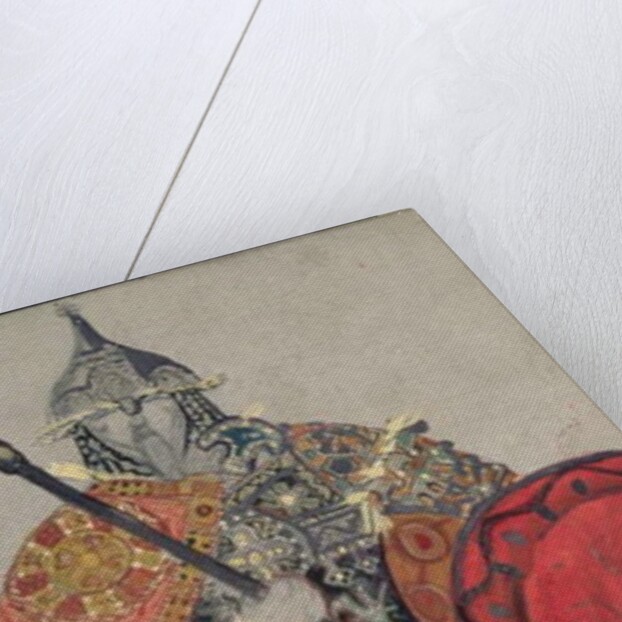 Costume design for the opera 'Prince Igor' by Aleksandr Borodin 1914 by Nicholas Roerich