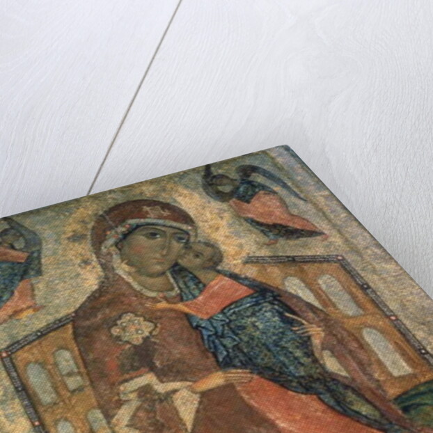 The Virgin of the Tolg, Yaroslavl School, 13th century by School Russian