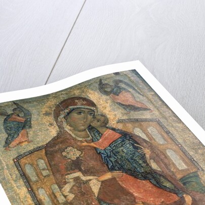 The Virgin of the Tolg, Yaroslavl School, 13th century by School Russian